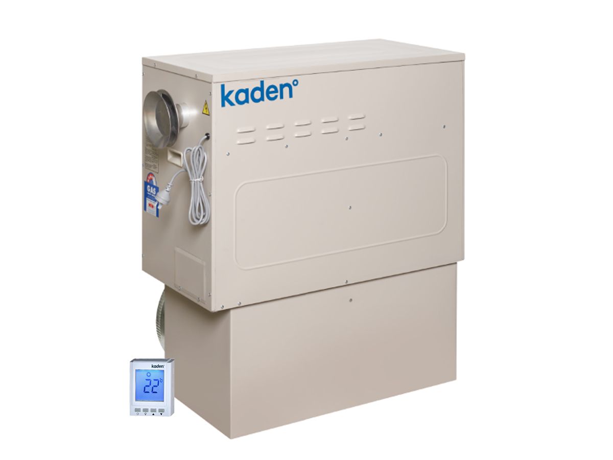 Kaden 3-star external gas ducted heater cabinet